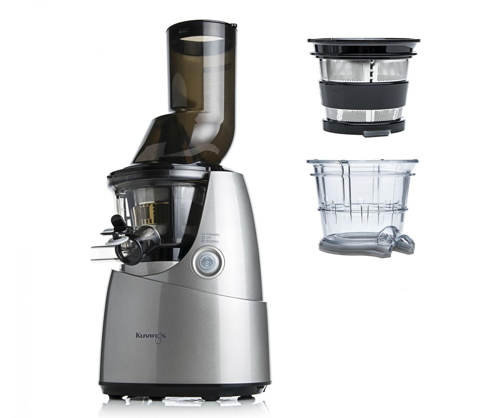 Sokovnik Kuvings Whole Slow Juicer B6000 srebrn + dodatni nastavki